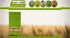 Desktop Screenshot of agro-kombi.pl