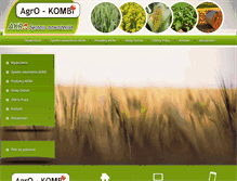 Tablet Screenshot of agro-kombi.pl